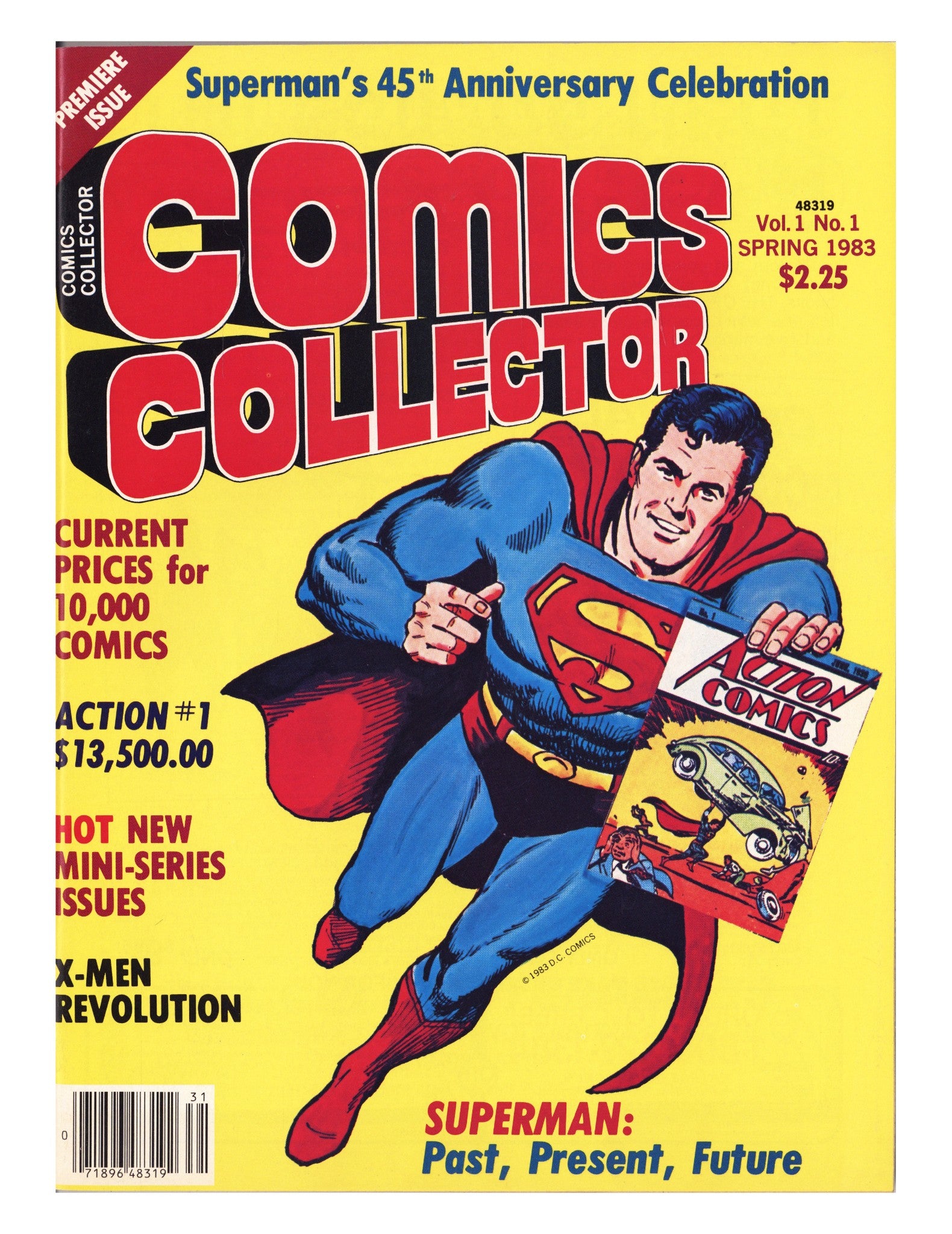 Comics Collector 1 VF+ (8.5) (1983) 