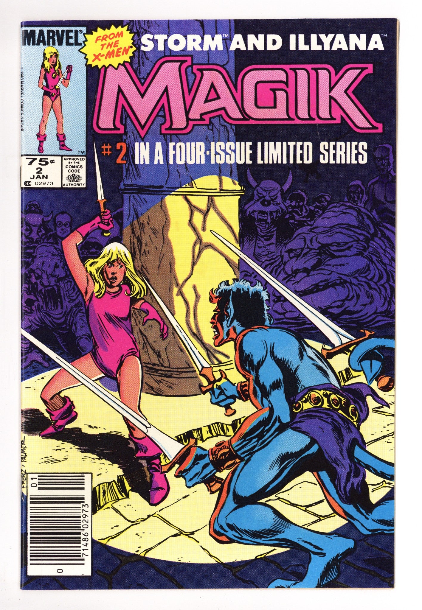 Magik Vol 1 2 VF+ (8.5) (1984) Canadian Price Variant 