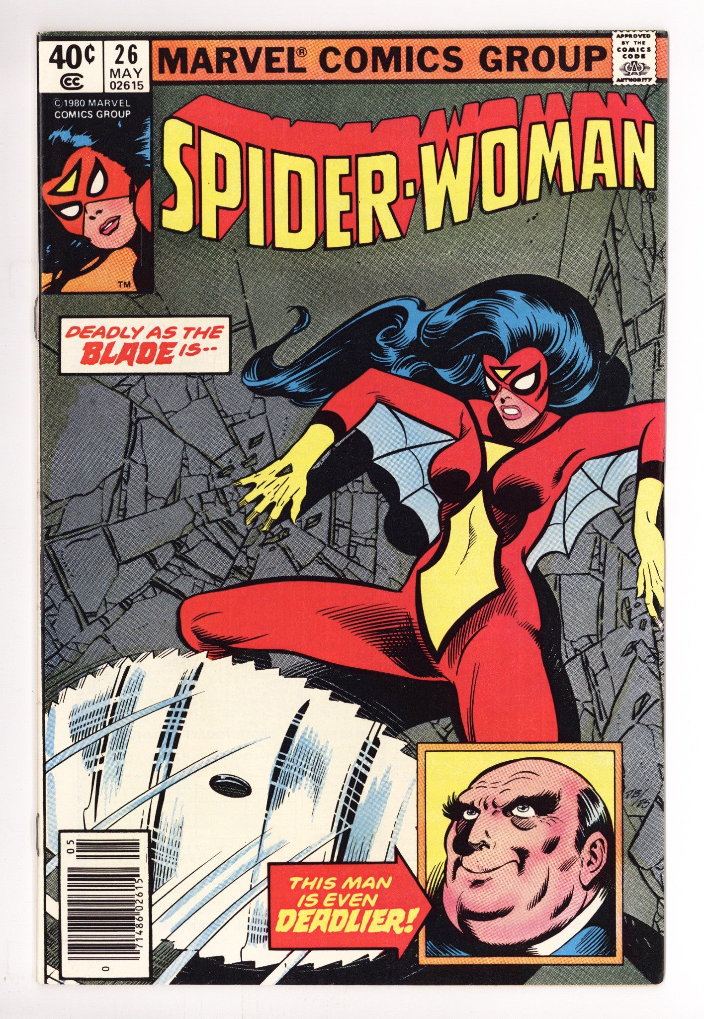 Spider-Woman Vol 1 26 Mid Grade (1980) Newsstand 