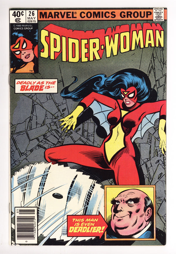 Spider-Woman Vol 1 26 Mid Grade (1980) Newsstand