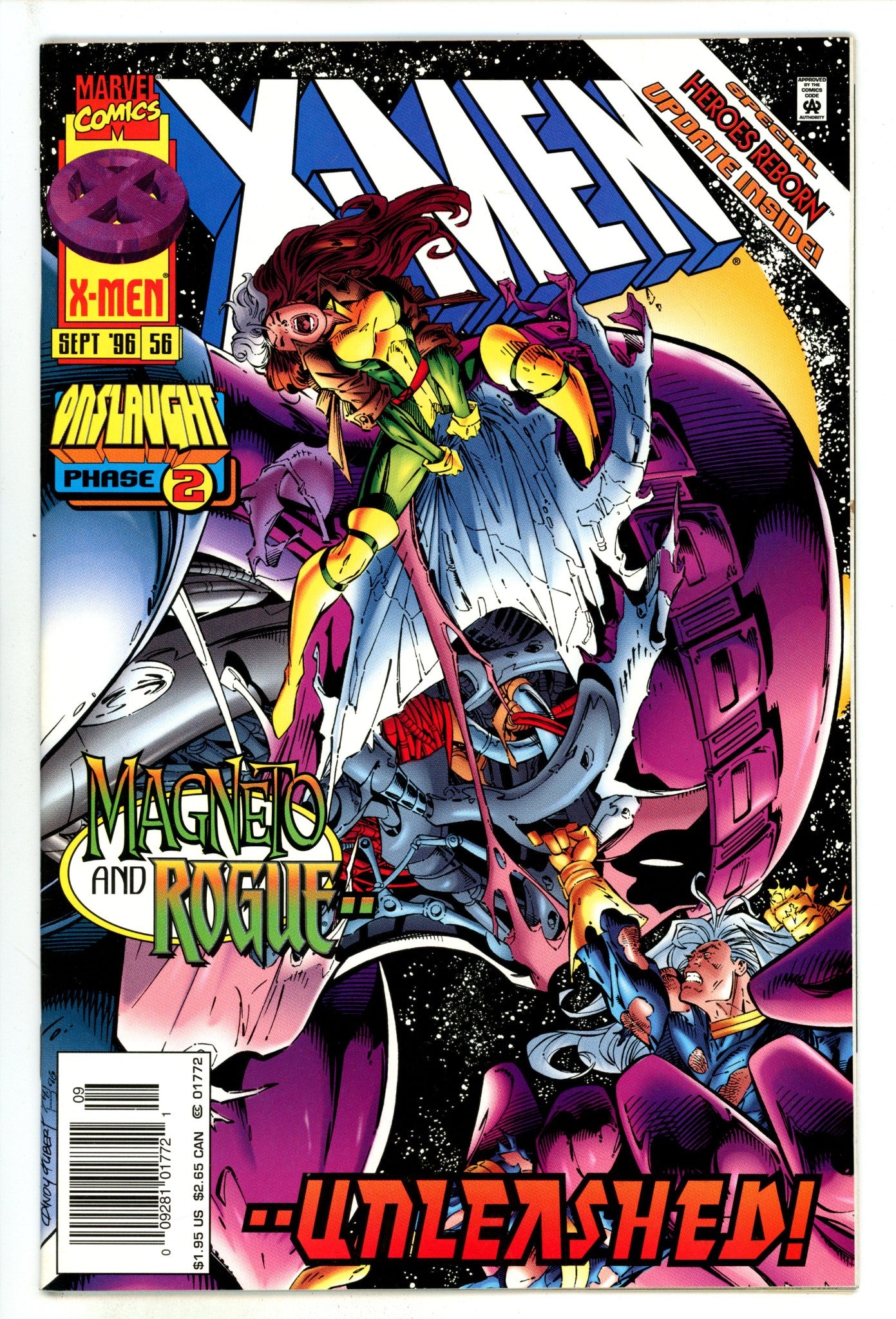 X-Men Vol 1 56 High Grade (1996) Newsstand 