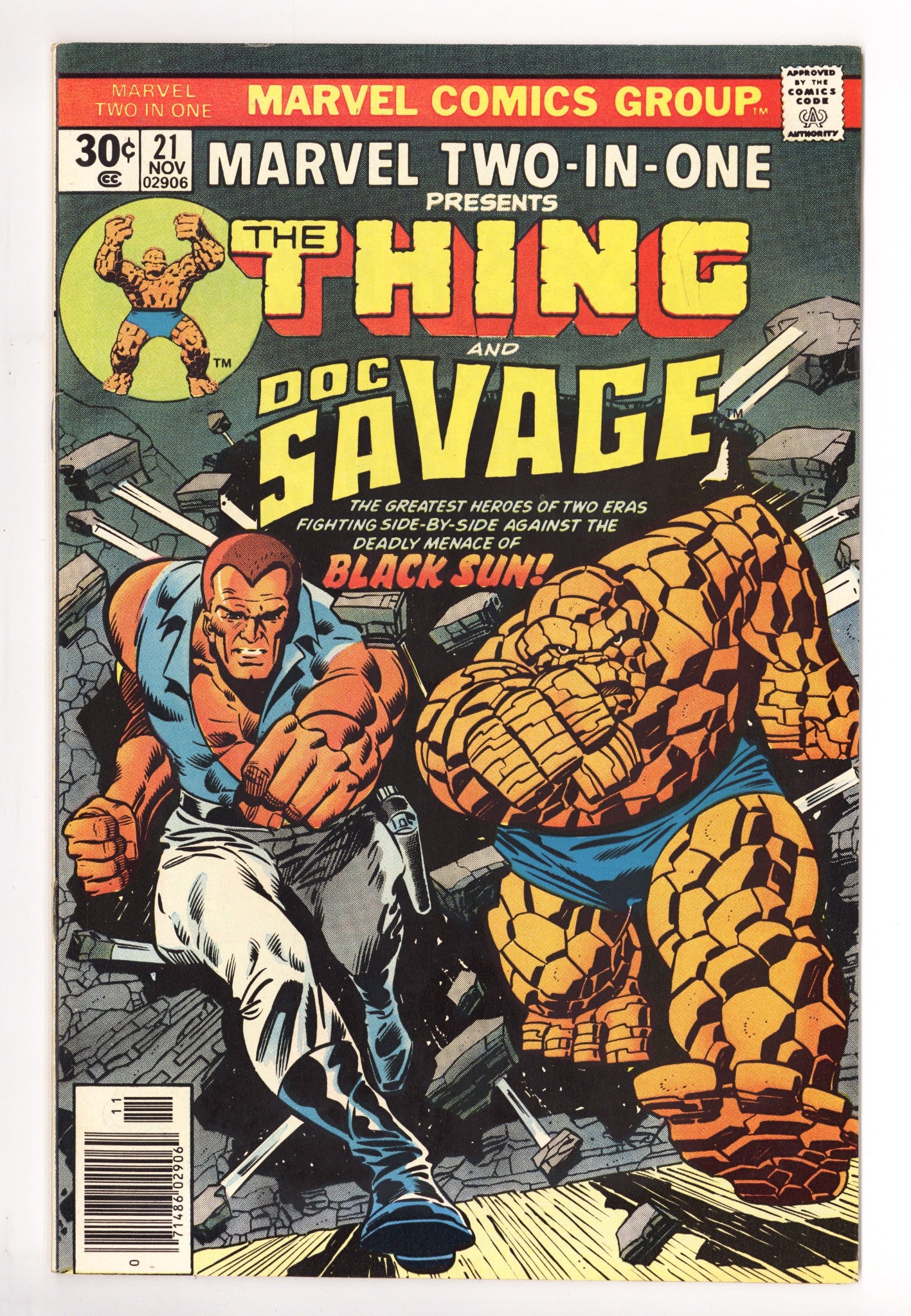Marvel Two-in-One Vol 1 21 Mid Grade (1976) 