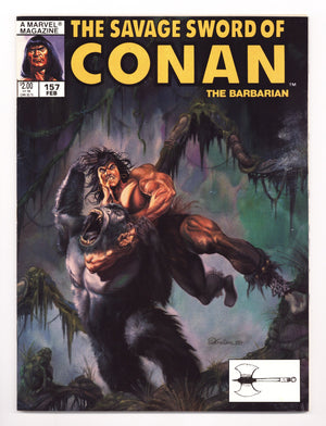 The Savage Sword of Conan Vol 1 157 Mid Grade (1989)