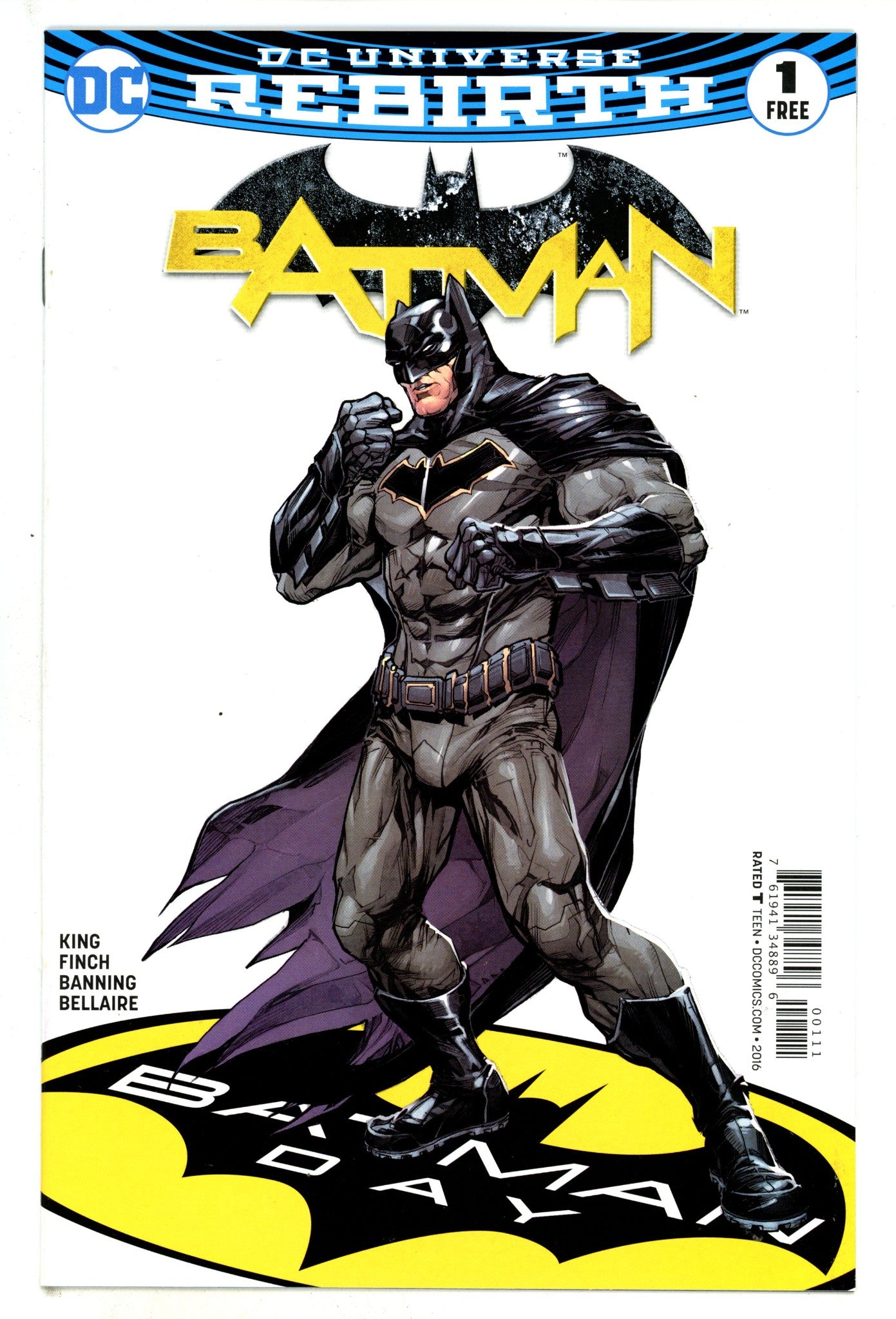 Batman 1 Batman Day Special Edition 1 High Grade (2016) 