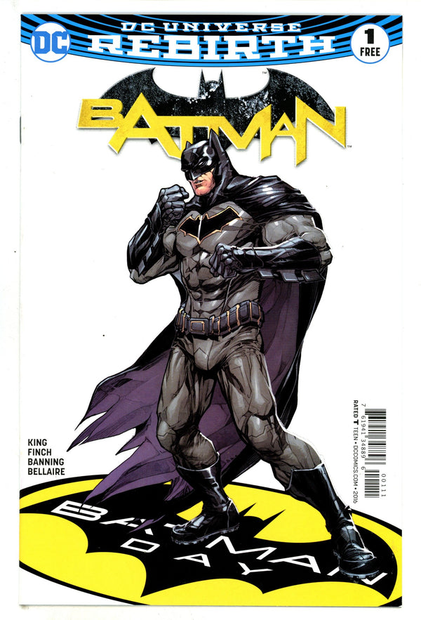 Batman 1 Batman Day Special Edition 1 High Grade (2016)