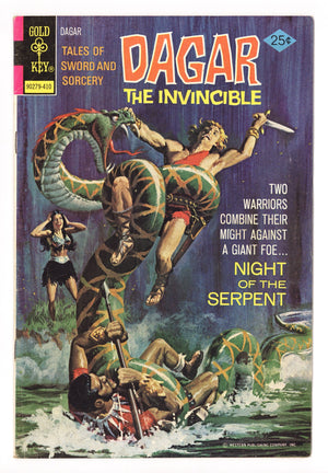 Tales of Sword and Sorcery Dagar the Invincible 9 Low Grade (1974) 
