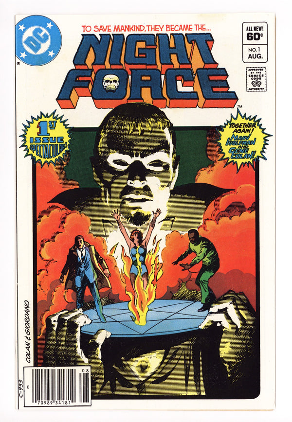 The Night Force Vol 1 1 High Grade (1982) Newsstand