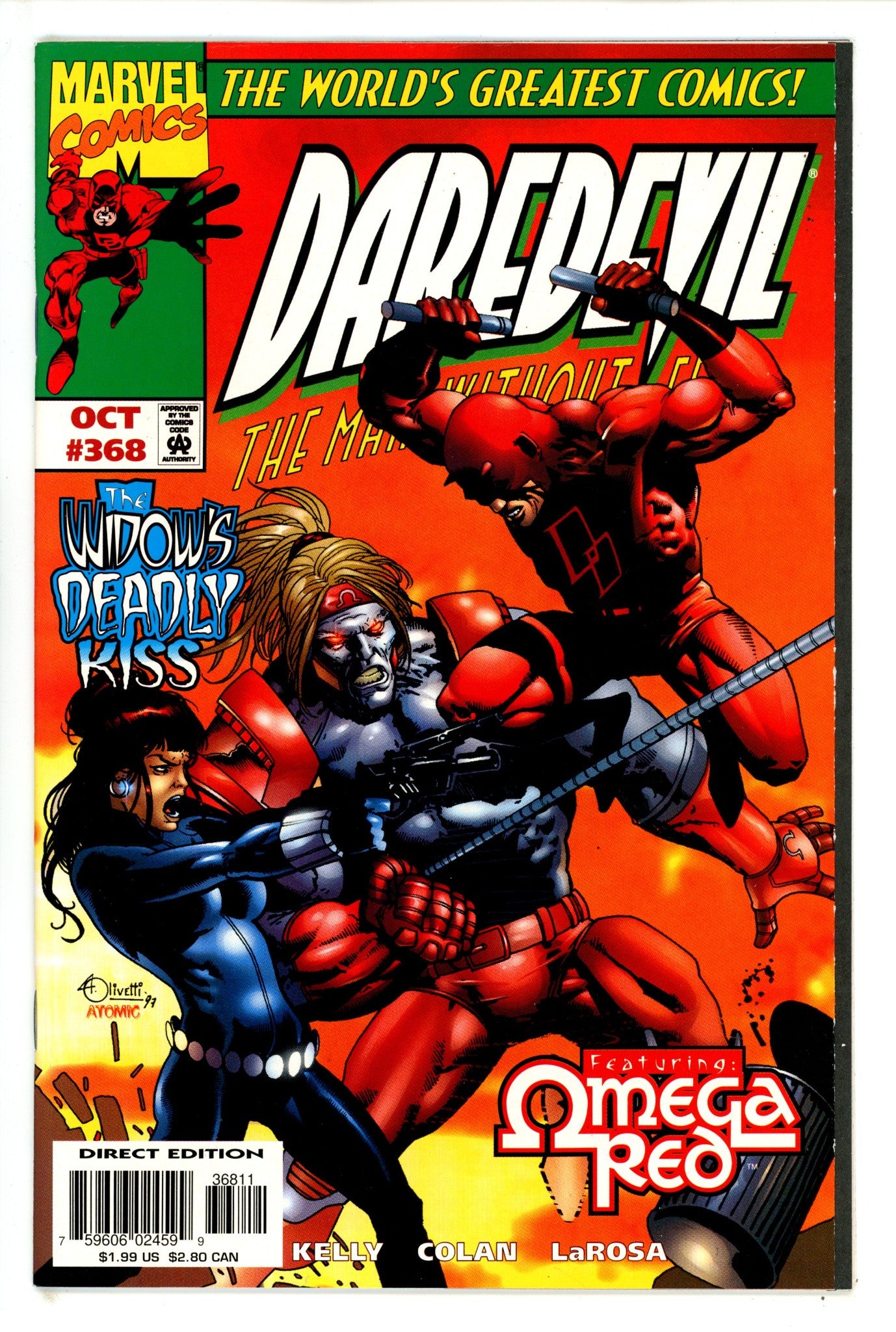 Daredevil Vol 1 368 FN/VF (1997)