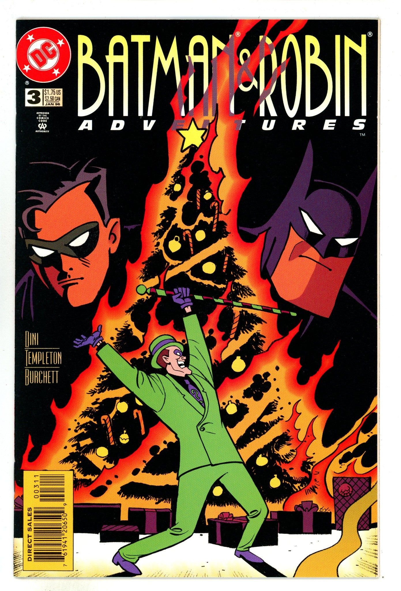 The Batman and Robin Adventures 3 High Grade (1996) 