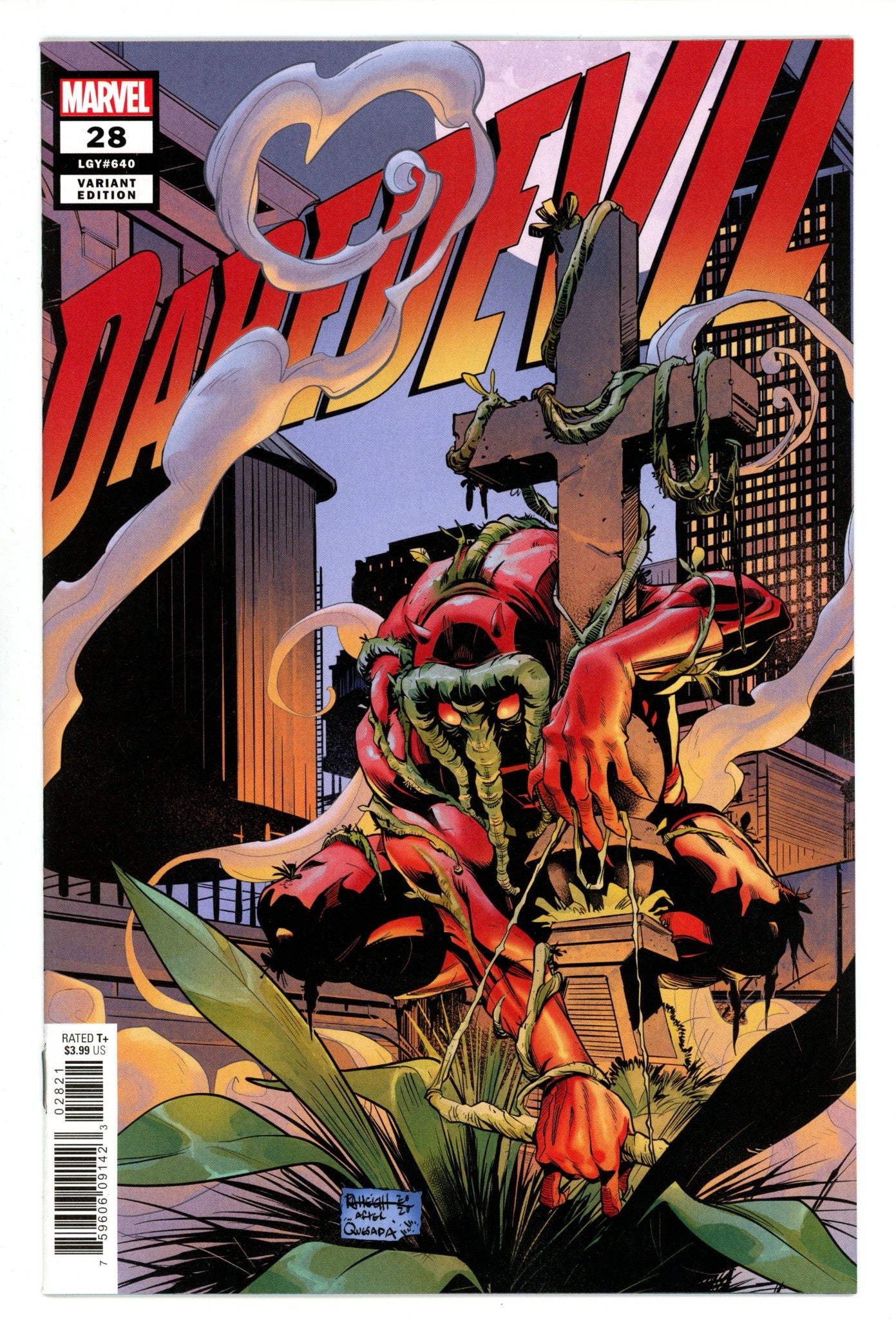 Daredevil Vol 6 28 (640) High Grade (2021) Height Variant 