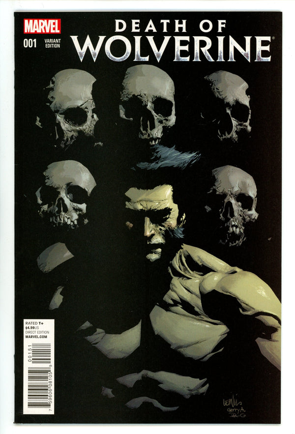 Death of Wolverine 1 VF+ (8.5) (2014) Yu Incentive Variant