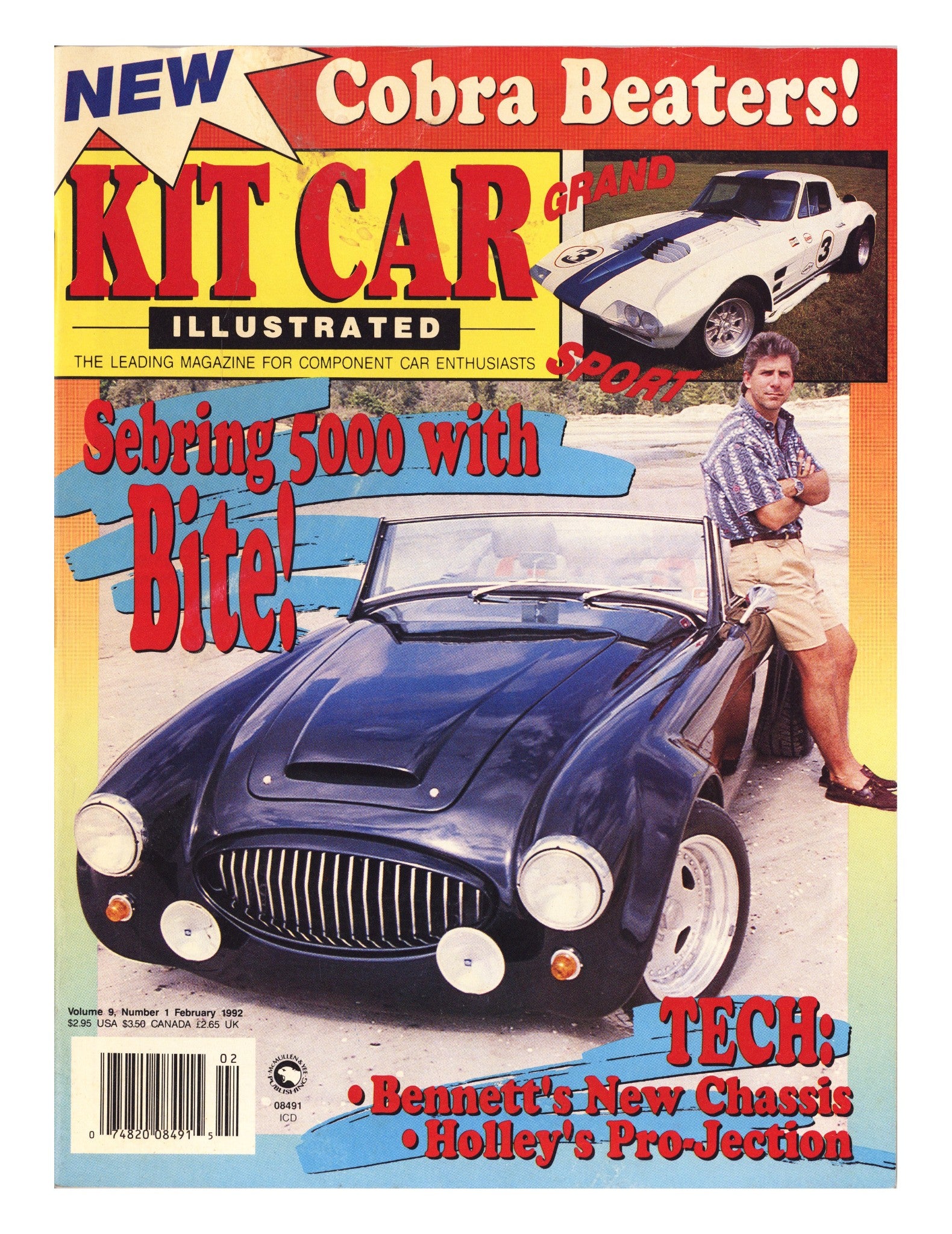 Kit Car Illustrated Vol 9 1 Low Grade (1992) 