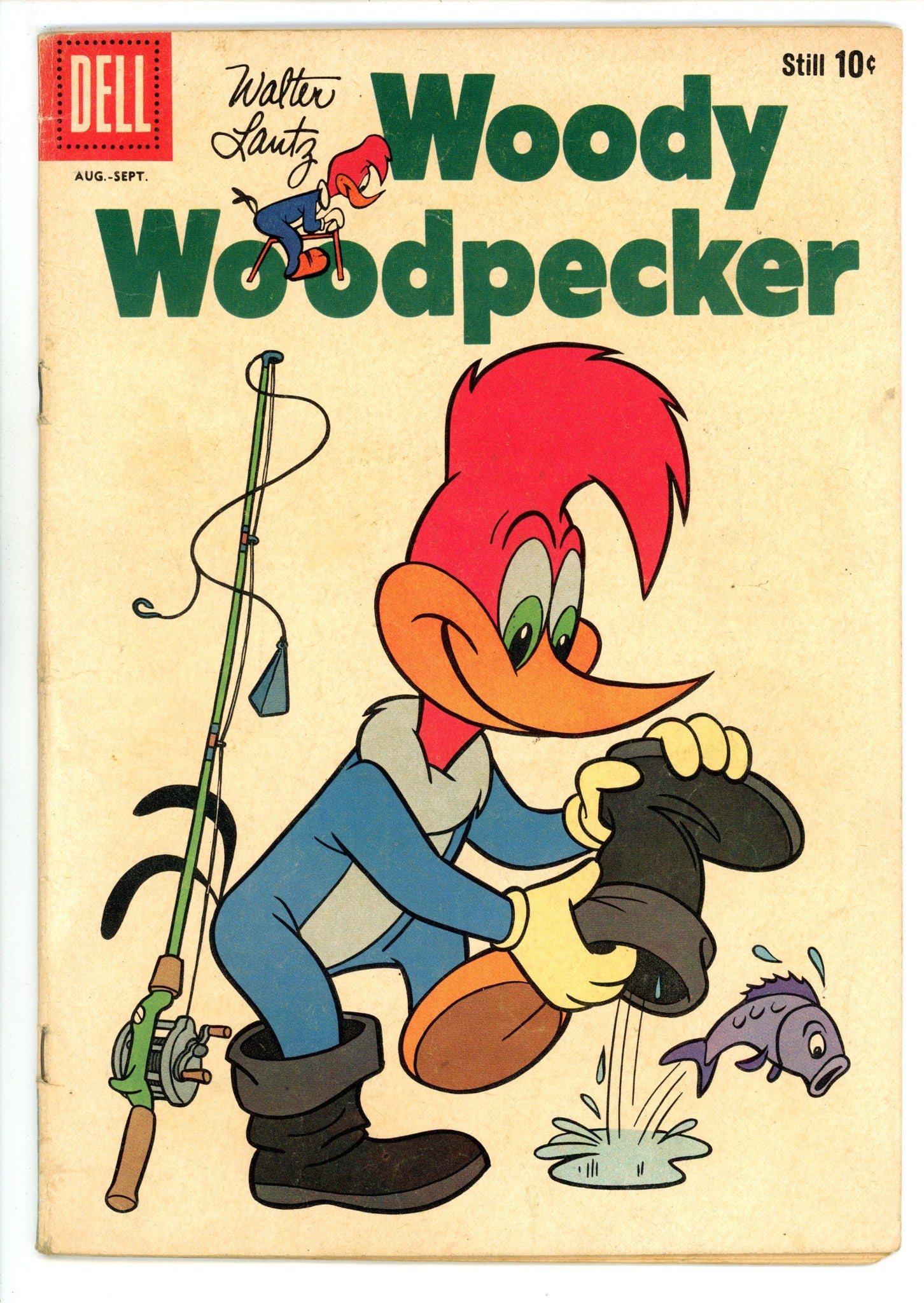 Walter Lantz Woody Woodpecker 56 VG (4.0) (1959) 