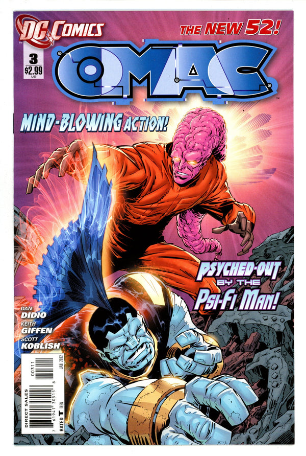 O.M.A.C. Vol 4 3 High Grade (2012)