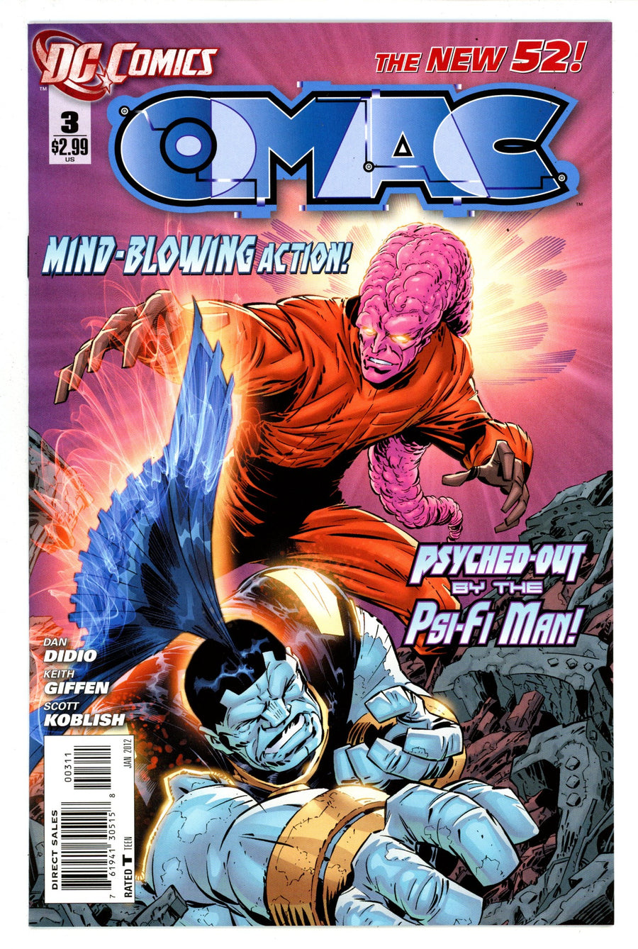 O.M.A.C. Vol 4 3 High Grade (2012) 