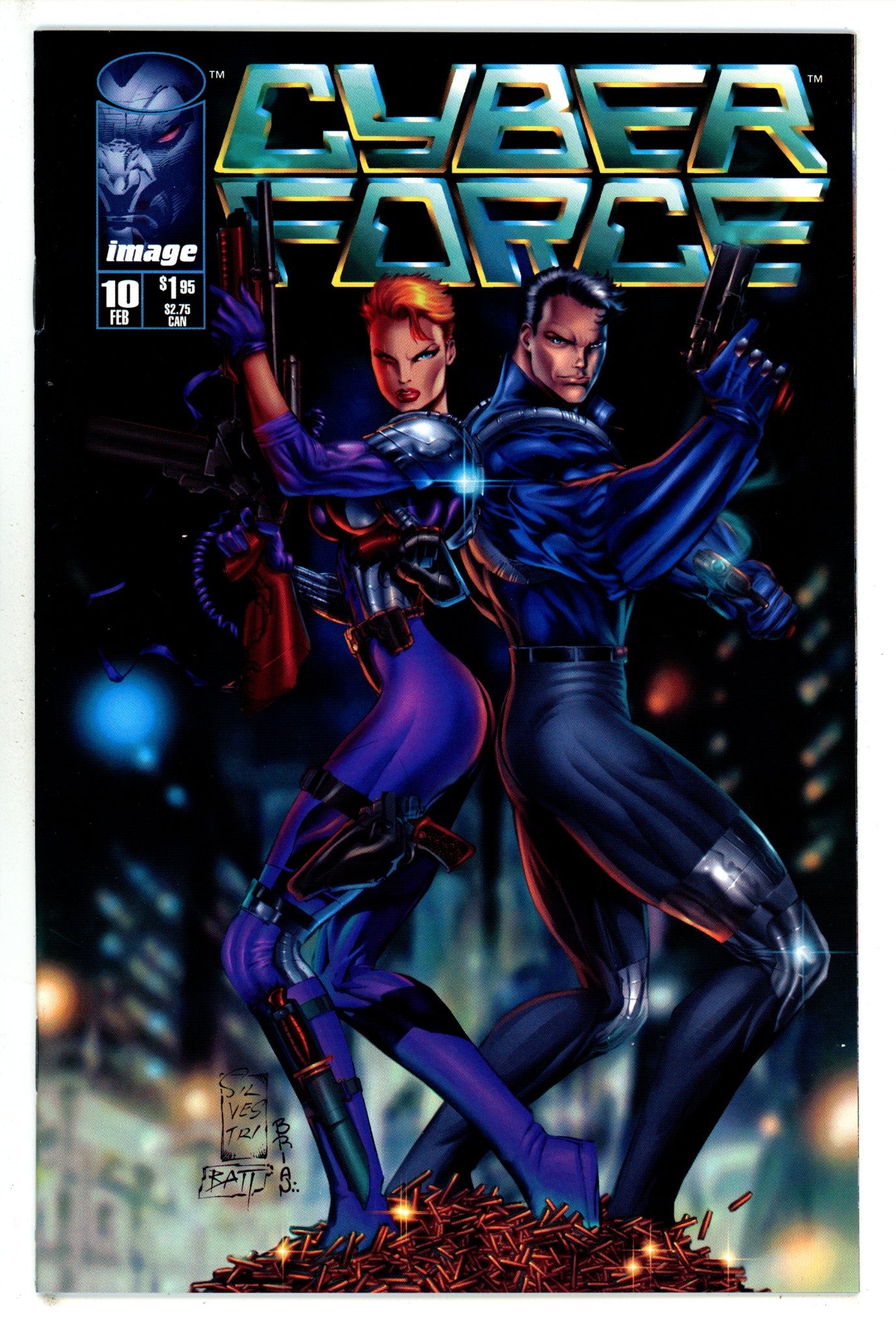 Cyberforce Vol 2 10 Silvestri Variant (1995)
