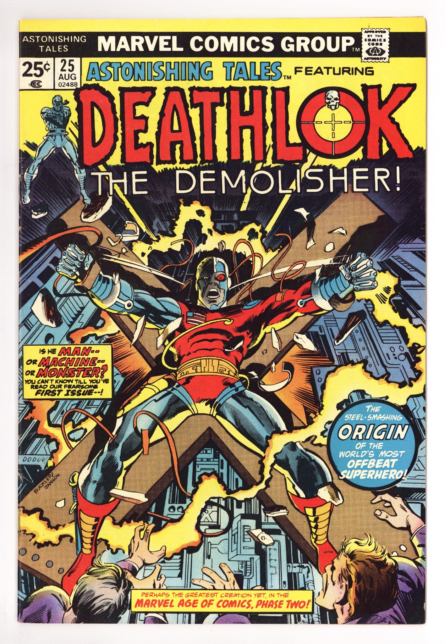 Astonishing Tales Vol 1 25 FN/VF (7.0) (1974) 