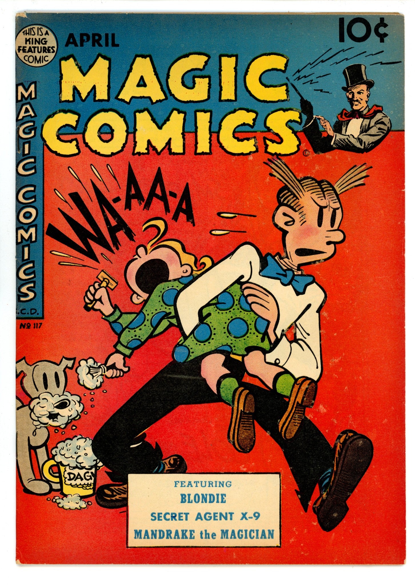 Magic Comics 117 FN+ (6.5) (1949) 
