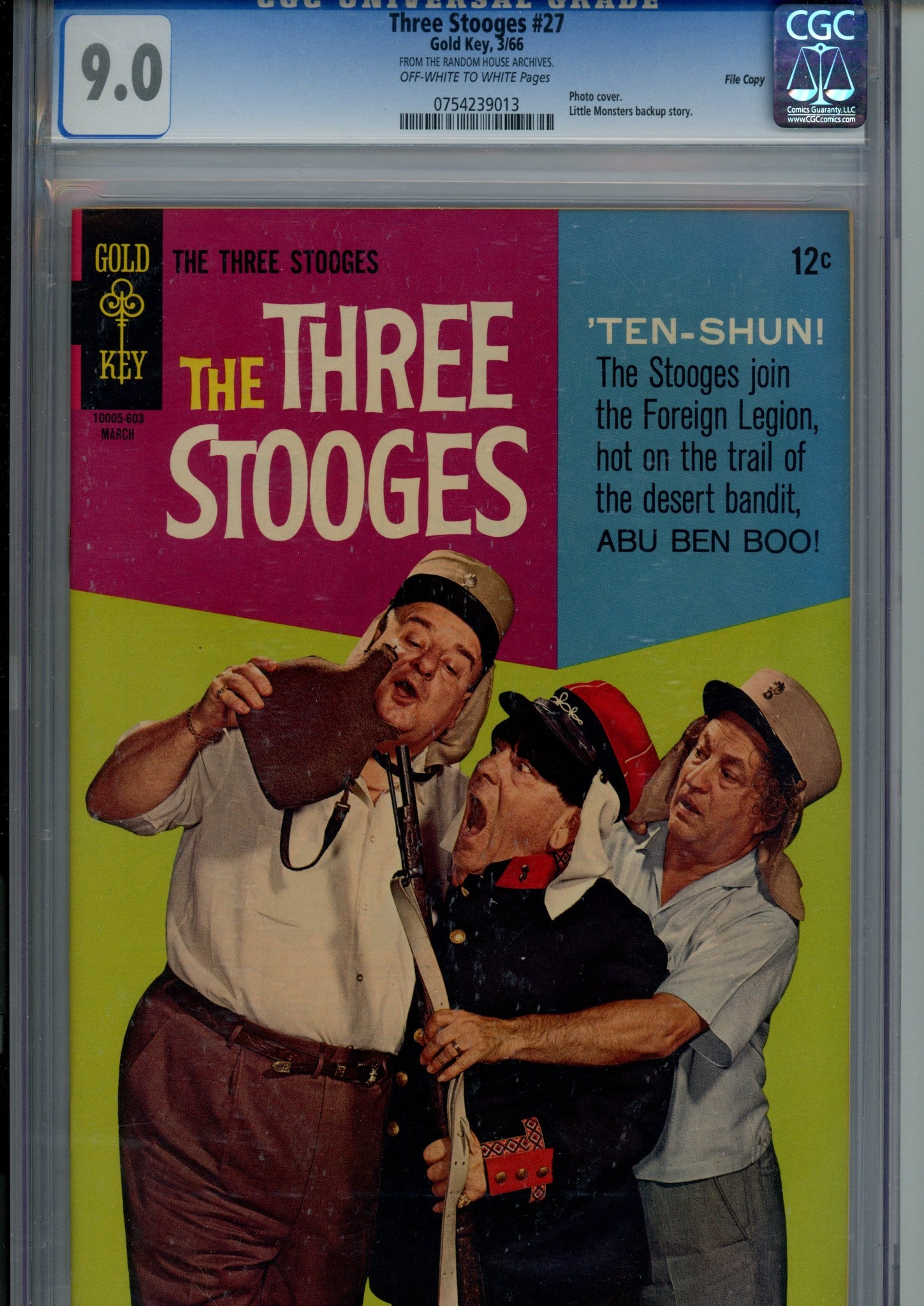 The Three Stooges 27 CGC 9.0 (VF/NM) (1966) 