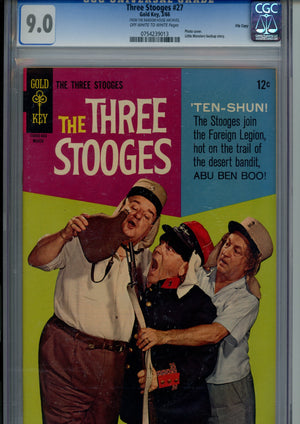 The Three Stooges 27 CGC 9.0 (VF/NM) (1966) 