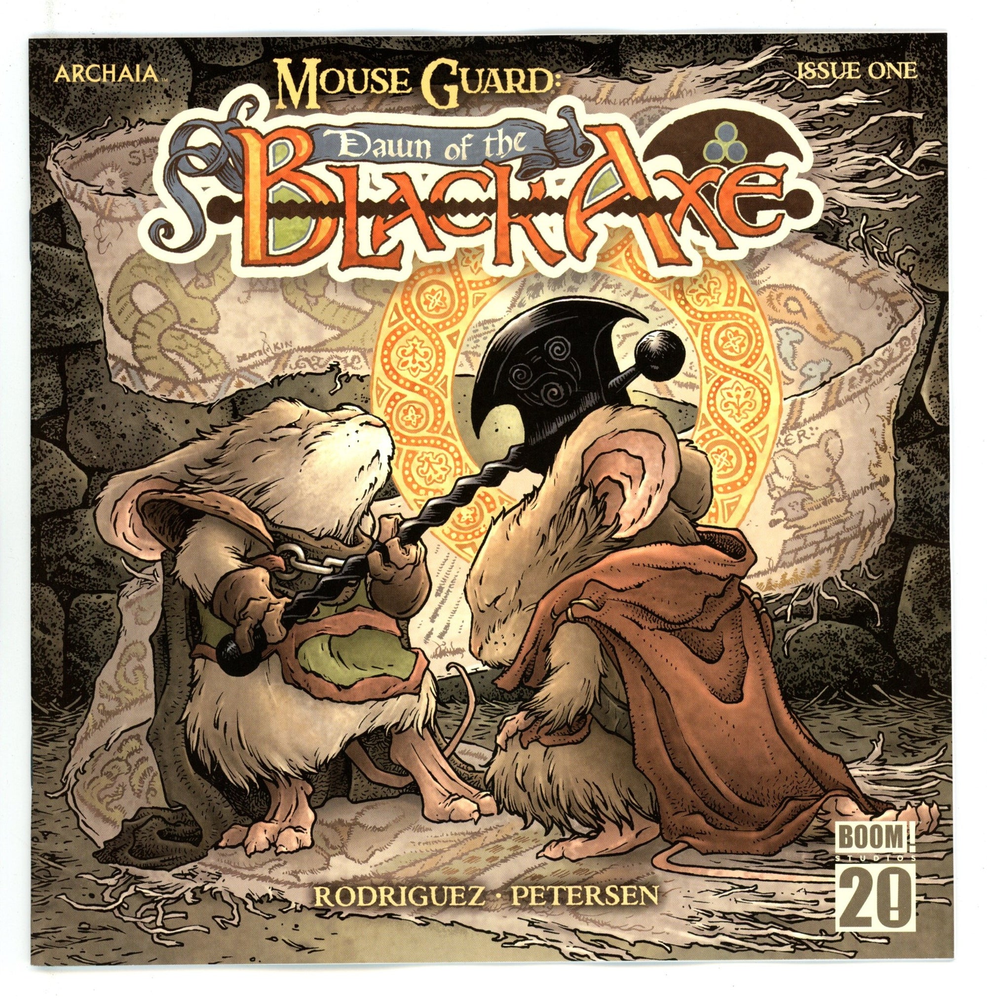Mouse Guard Dawn Of The Black Axe 1 Petersen Variant (2025)