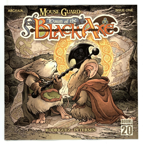 Mouse Guard Dawn Of The Black Axe 1 Petersen Variant (2025)