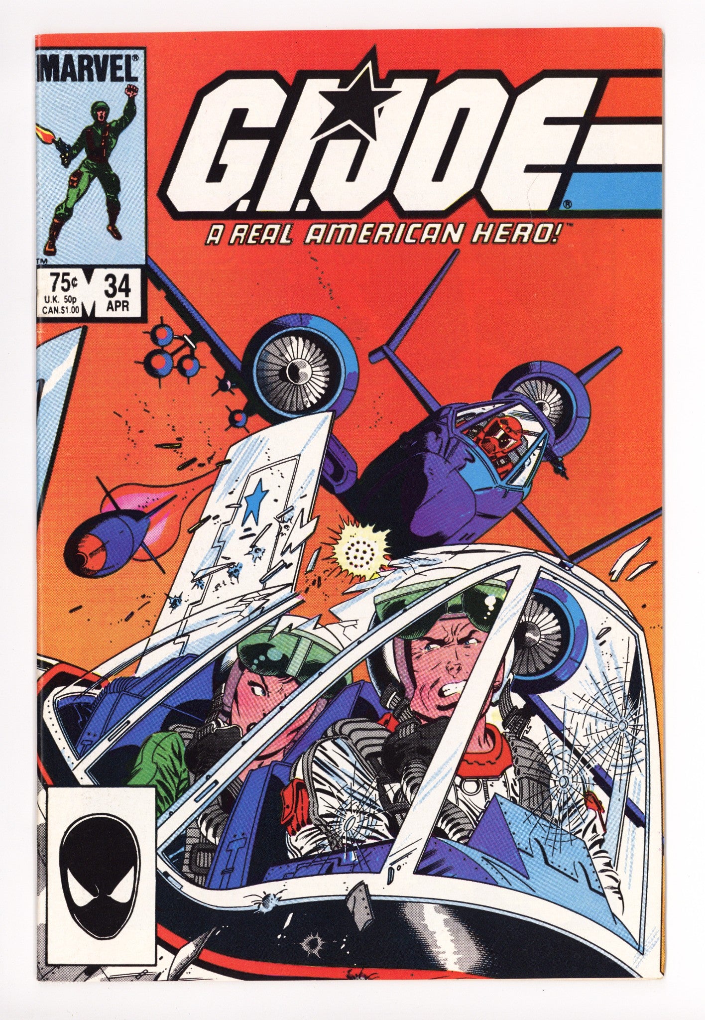 G.I. Joe, A Real American Hero 34 High Grade (1985) 