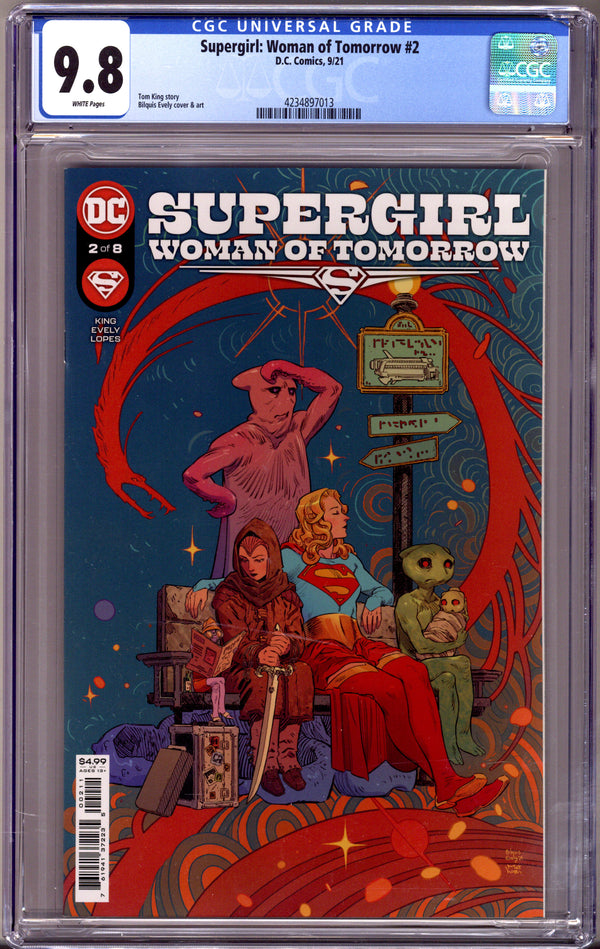 Supergirl: Woman of Tomorrow 2 CGC 9.8 (NM/M) (2021)