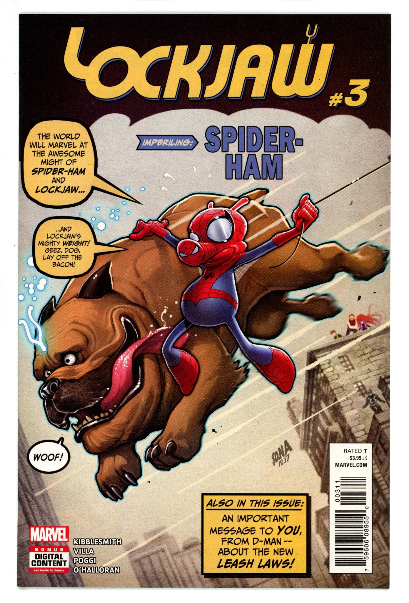 Lockjaw 3 VF/NM (9.0) (2018) 