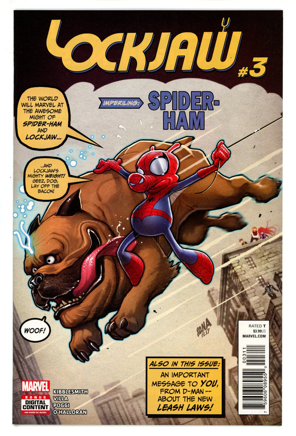 Lockjaw 3 VF/NM (9.0) (2018)
