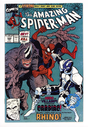 The Amazing Spider-Man Vol 1 344 VF/NM (9.0) (1991) 