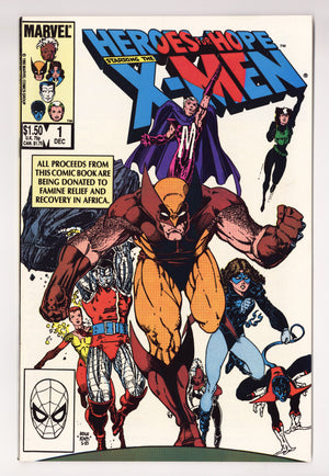 Heroes for Hope Starring the X-Men Vol 2 1 High Grade (1985)