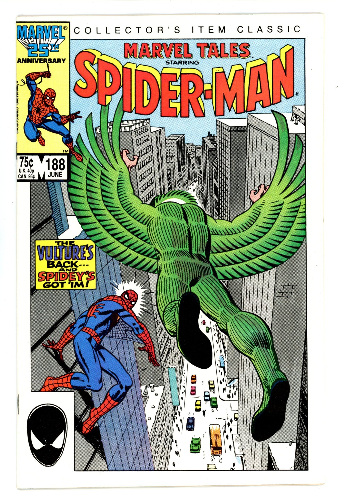 Marvel Tales Vol 2 188 High Grade (1986) 