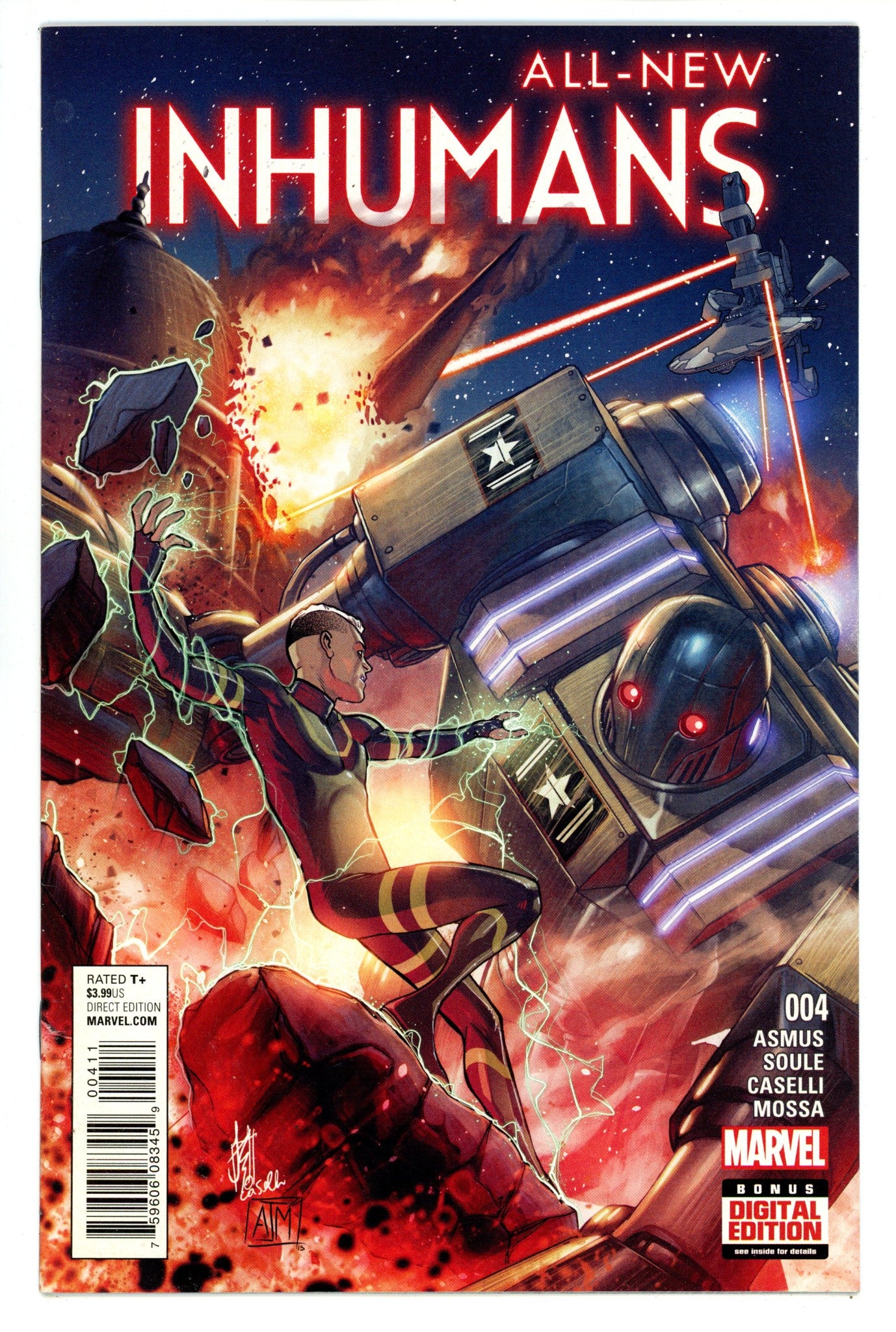 All-New Inhumans 4 High Grade (2016) 