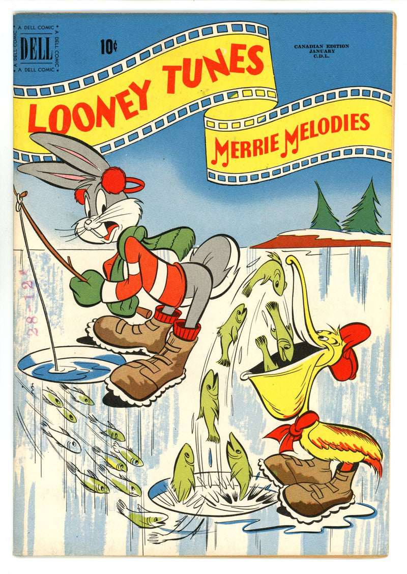 Looney Tunes and Merrie Melodies 110 VF/NM (9.0) (1950) Canadian Edition 