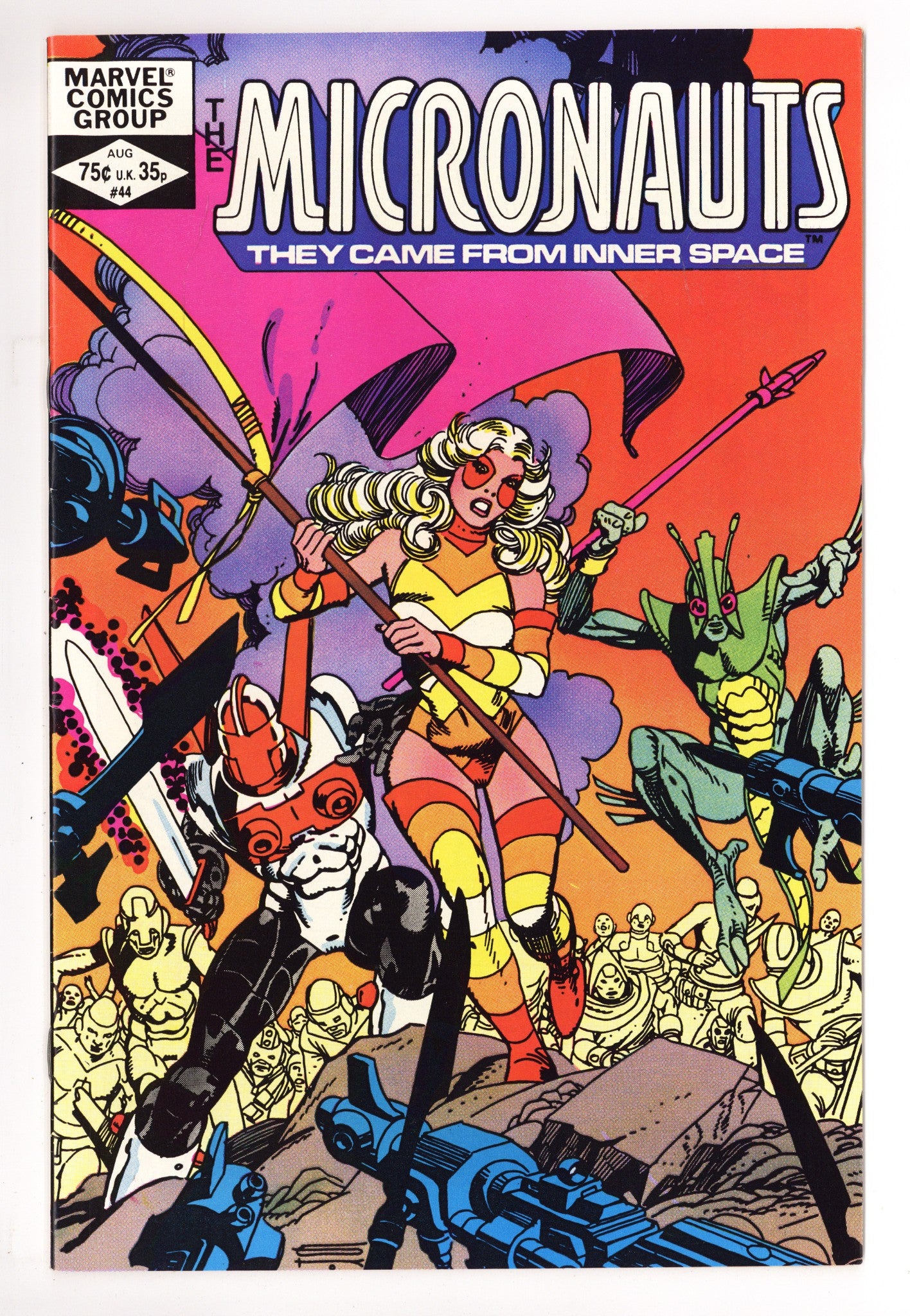 Micronauts Vol 1 44 Mid Grade (1982) 