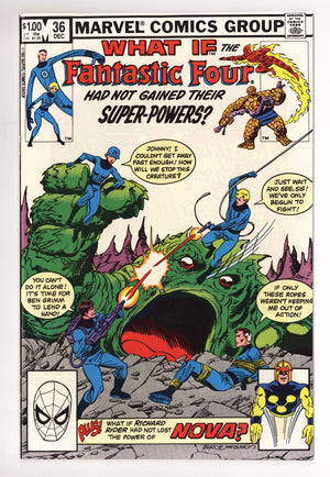 What If? Vol 1 36 NM- (9.2) Double Cover (1982)