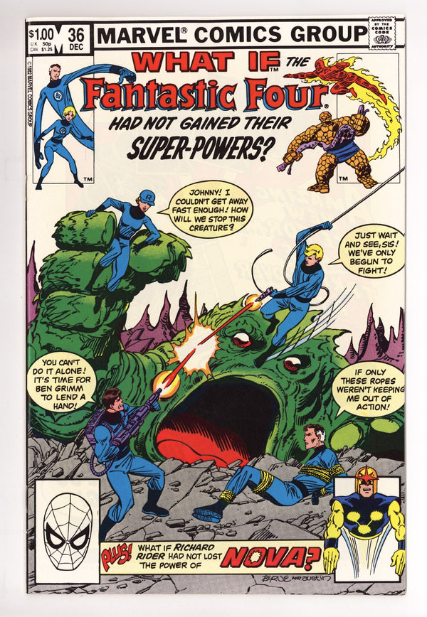 What If? Vol 1 36 NM- (9.2) Double Cover (1982)