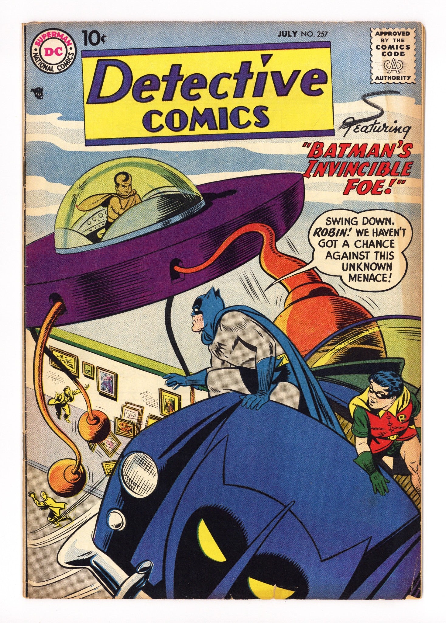 Detective Comics Vol 1 257 FN+ (6.5) (1958) 