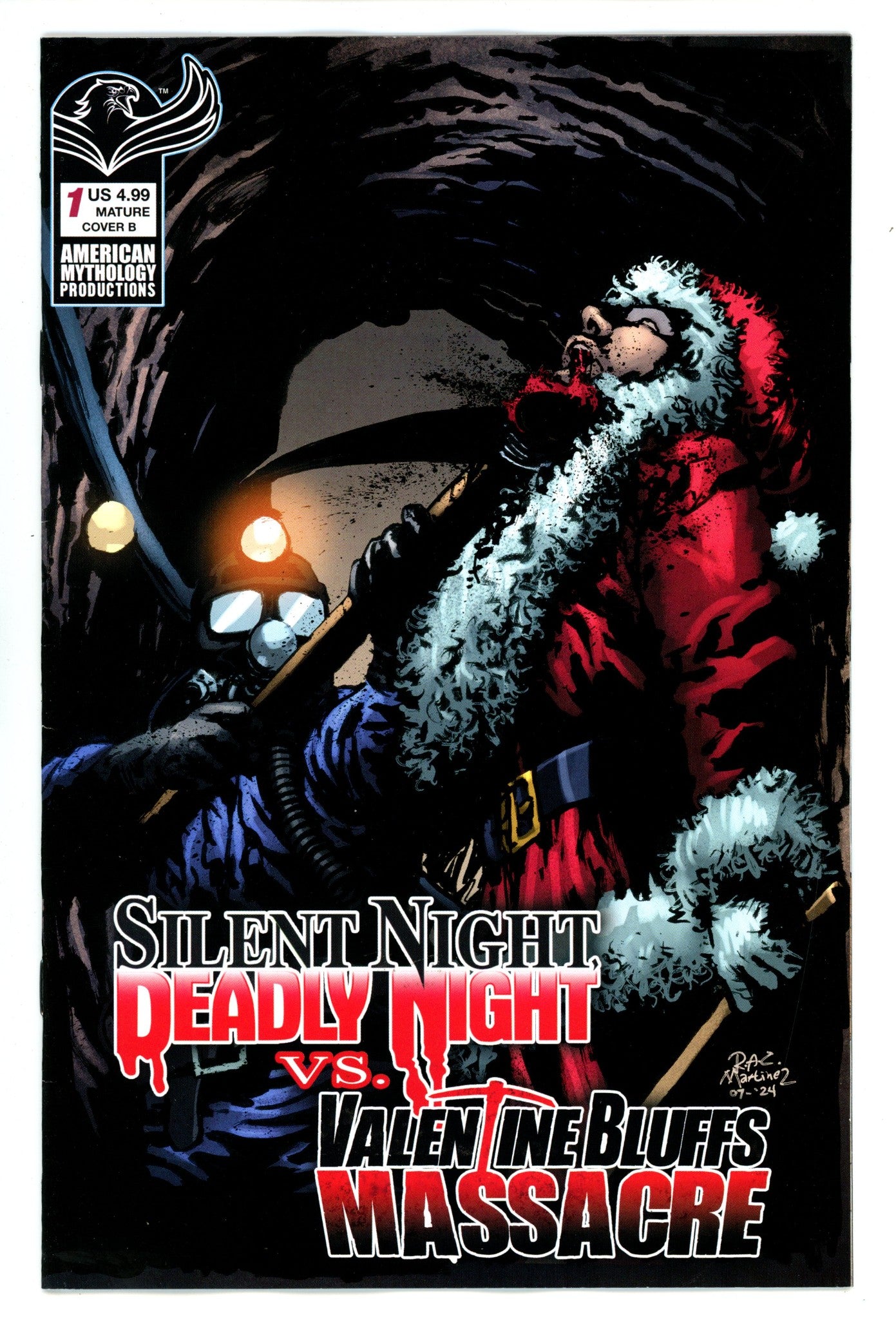 Silent Night Deadly Night Vs Valentine Bluffs Massacre 1 Martinez Variant (2025)