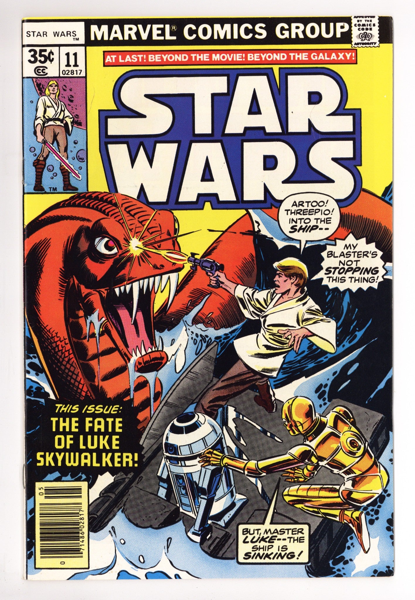 Star Wars Vol 1 11 VF+ (8.5) (1978) 