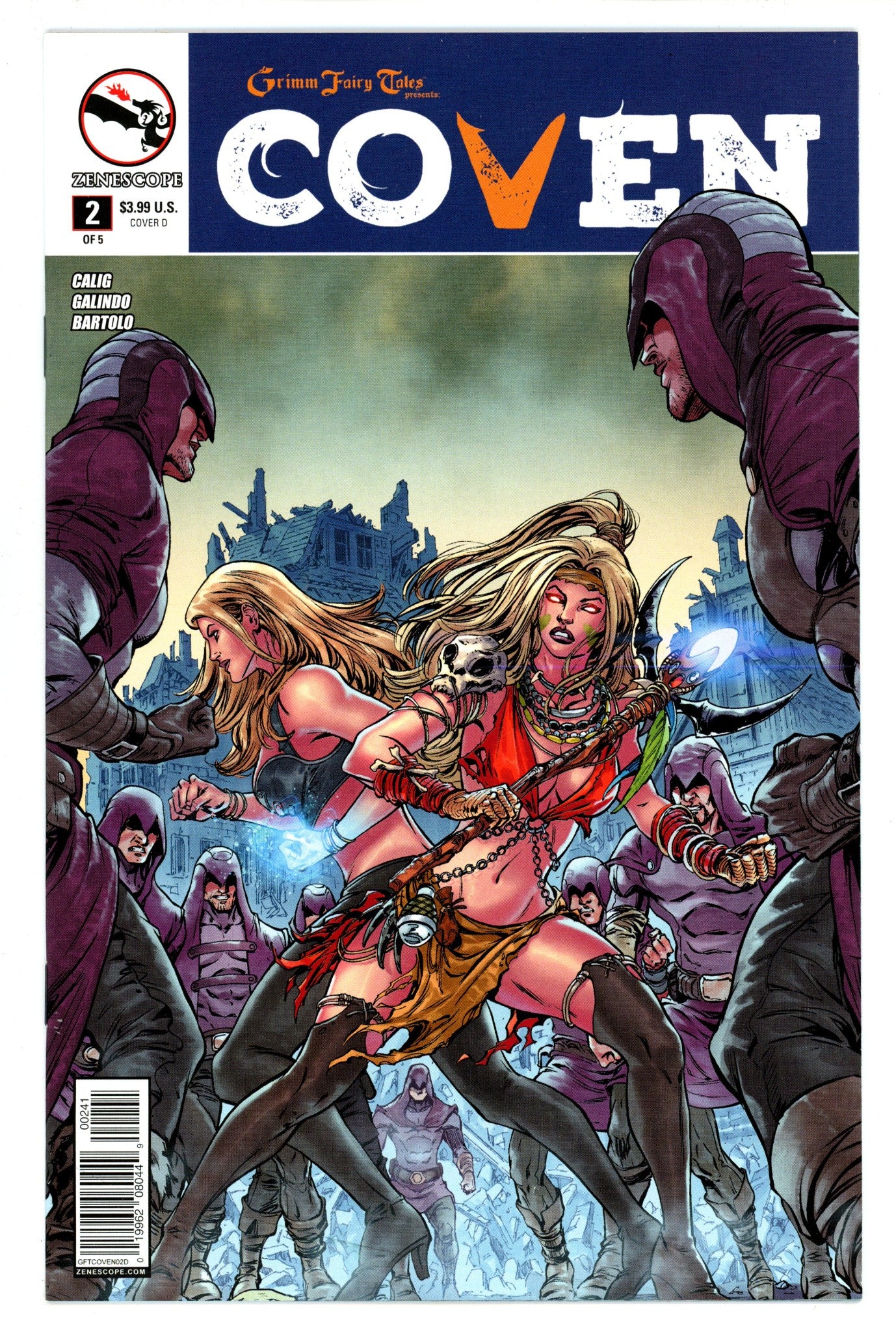 Grimm Fairy Tales Presents Coven 2 High Grade (2015) Malsuni Variant 