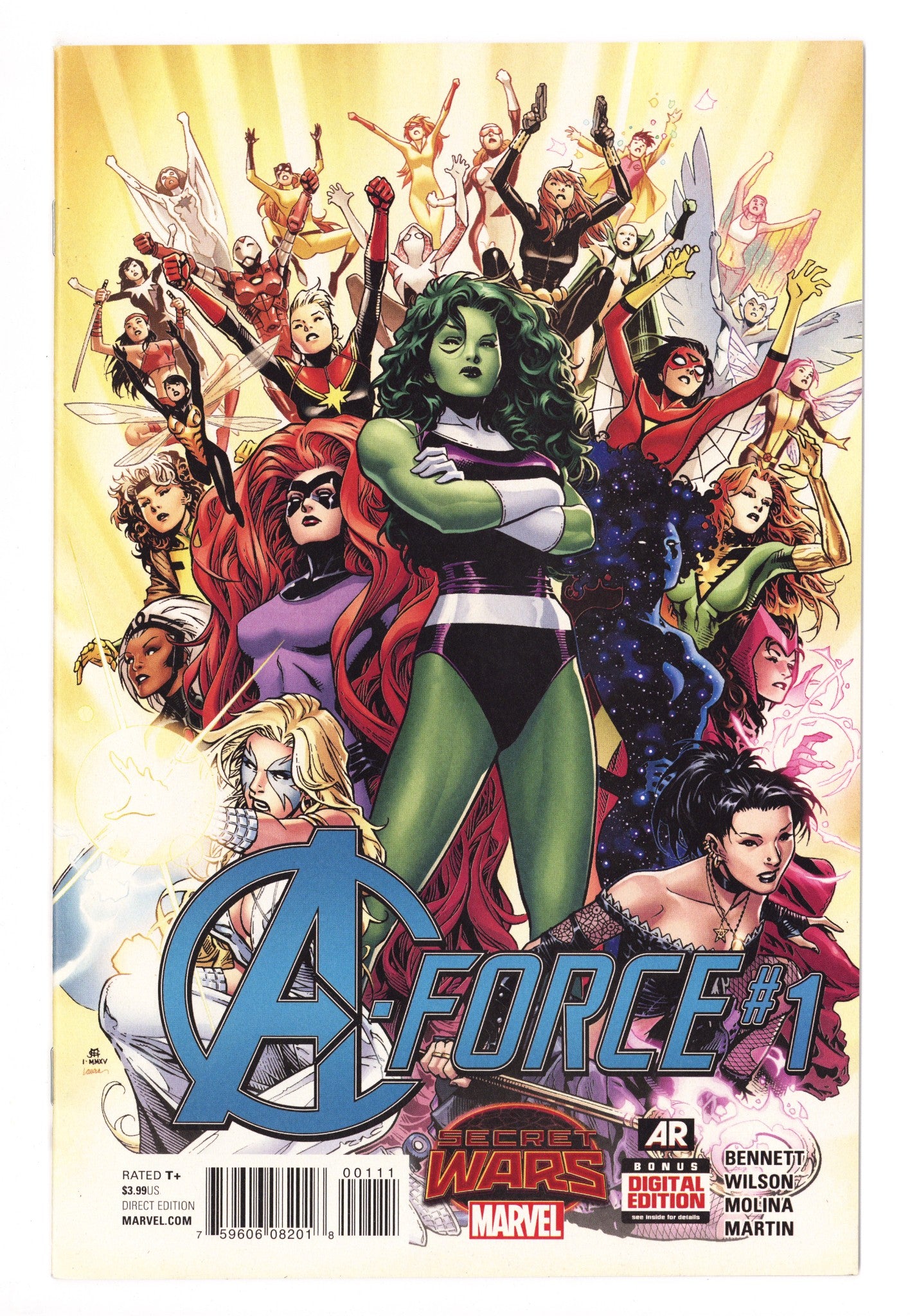A-Force Vol 1 1 High Grade (2015) 
