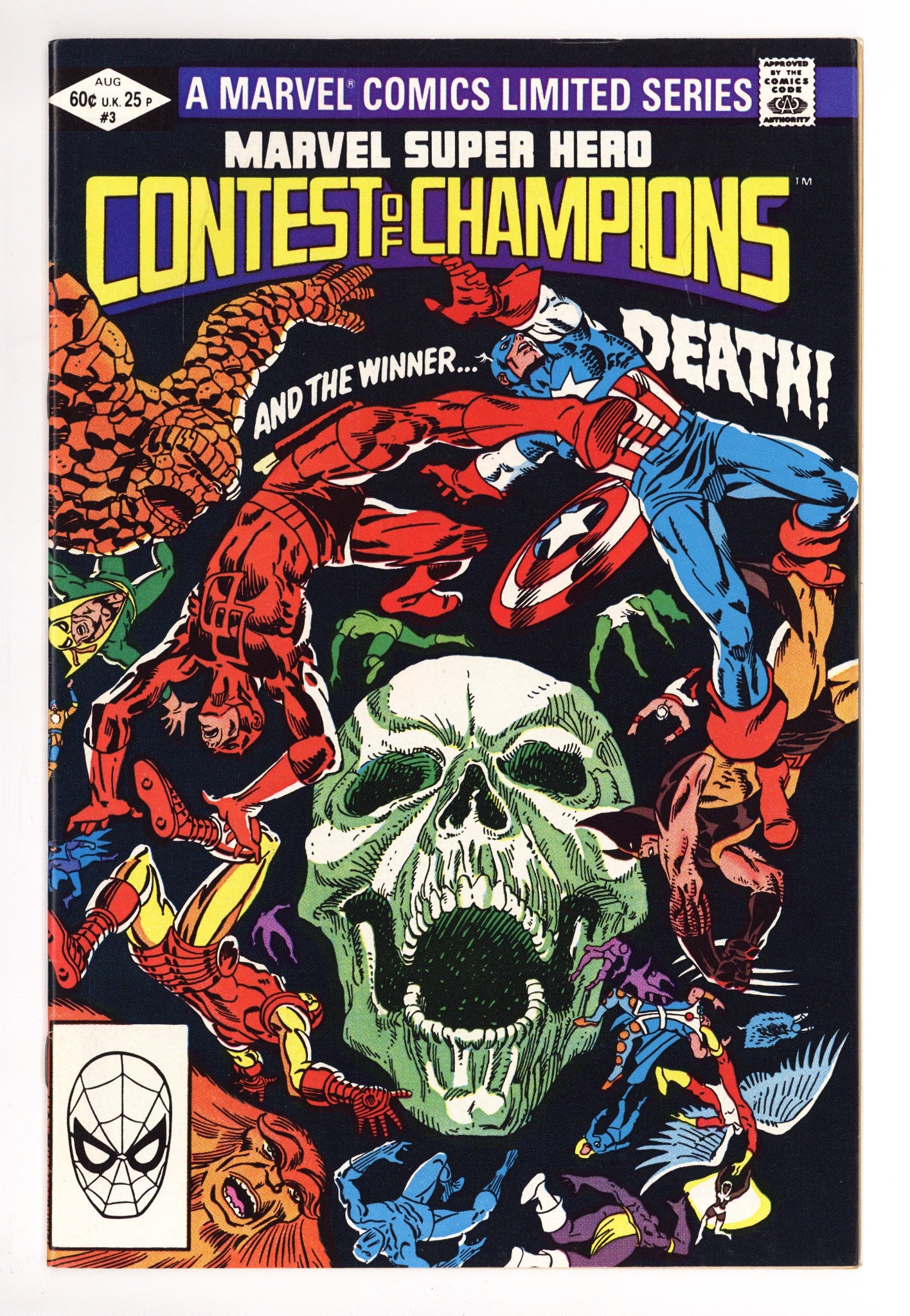 Marvel Super Hero Contest of Champions 3 Mid Grade (1982) 