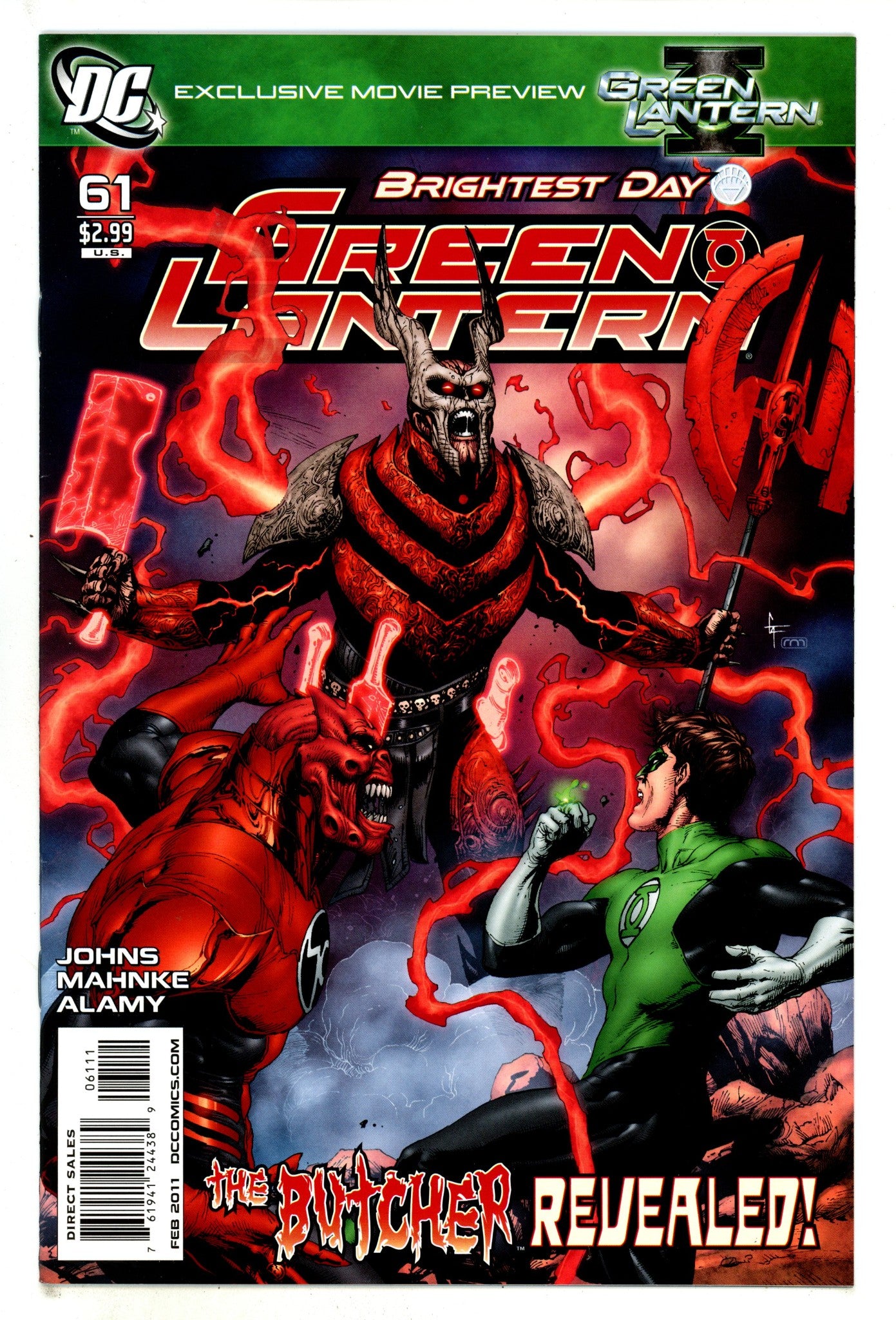 Green Lantern Vol 4 61 High Grade (2011) 