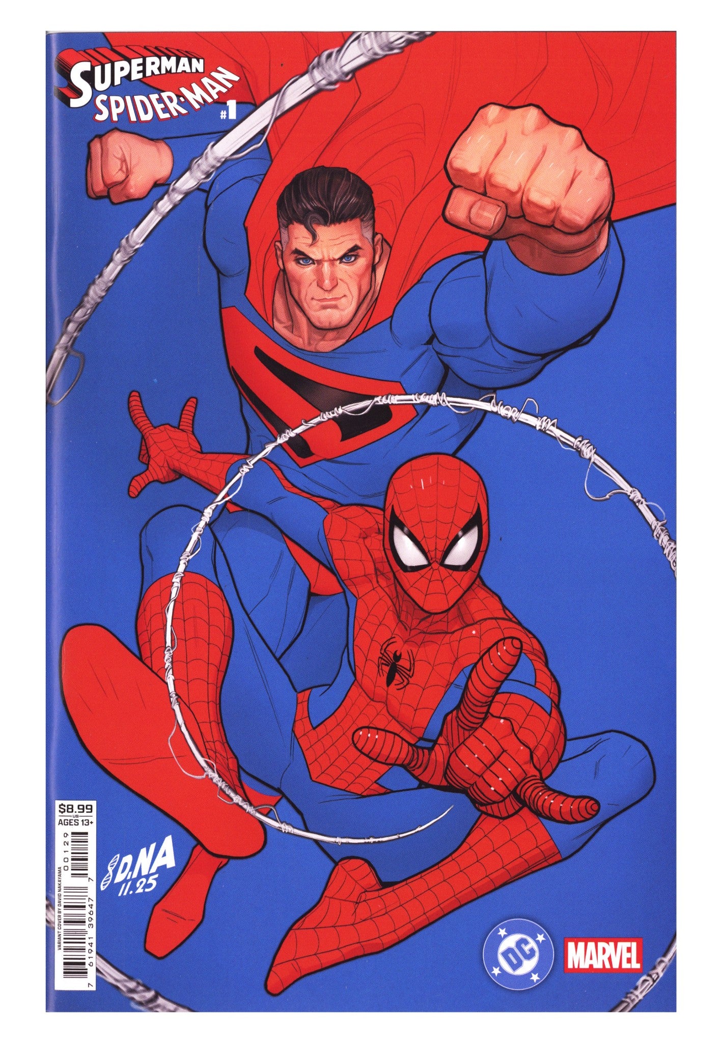 DC Marvel Superman Spider-Man 1 Nakayama Variant (2026)