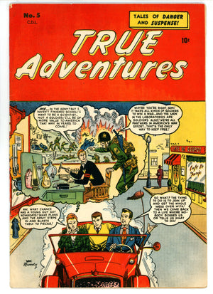 True Adventures 5 VG/FN (5.0) (1951) Canadian Edition 