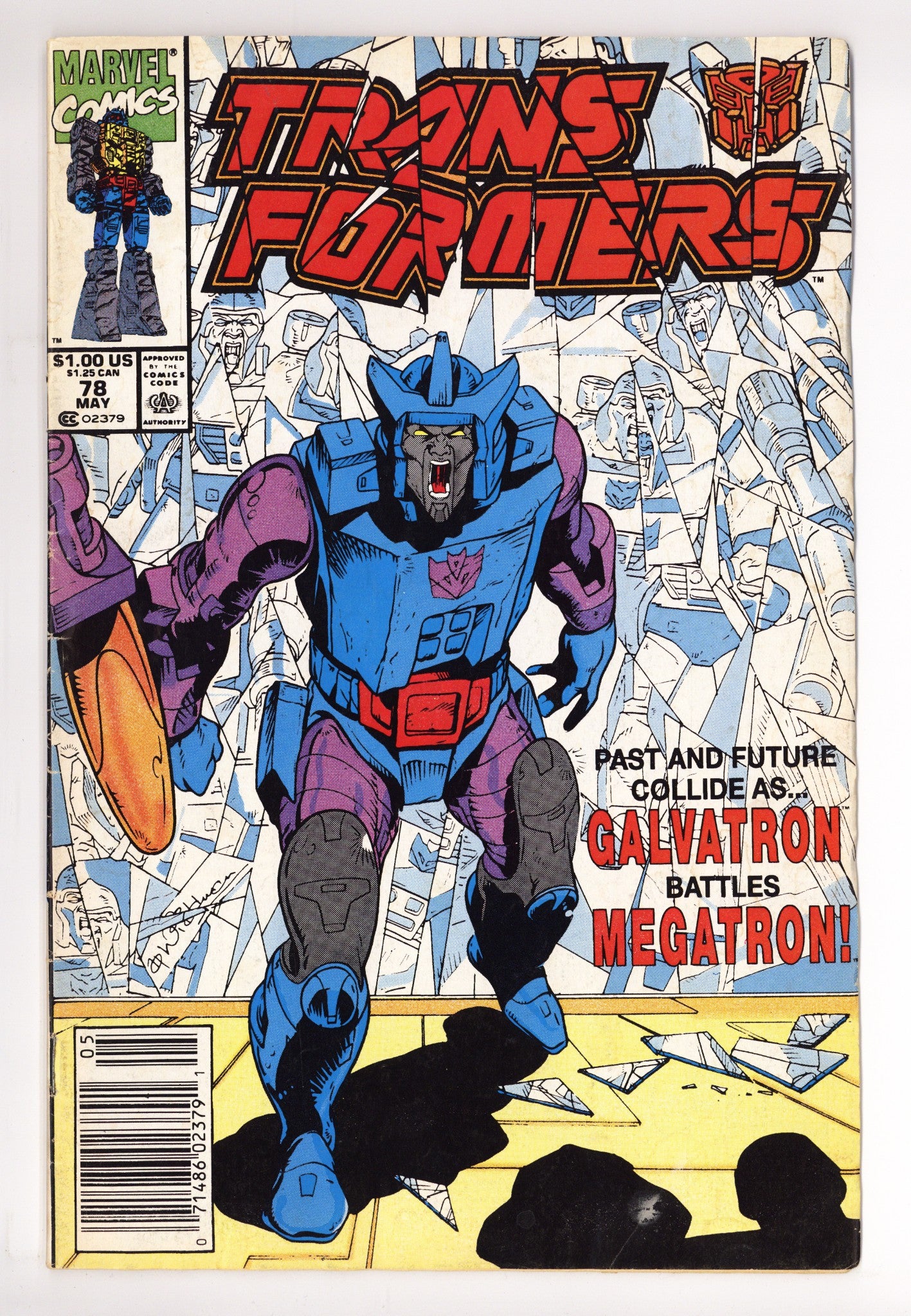 The Transformers 78 GD+ (2.5) (1991) Newsstand 