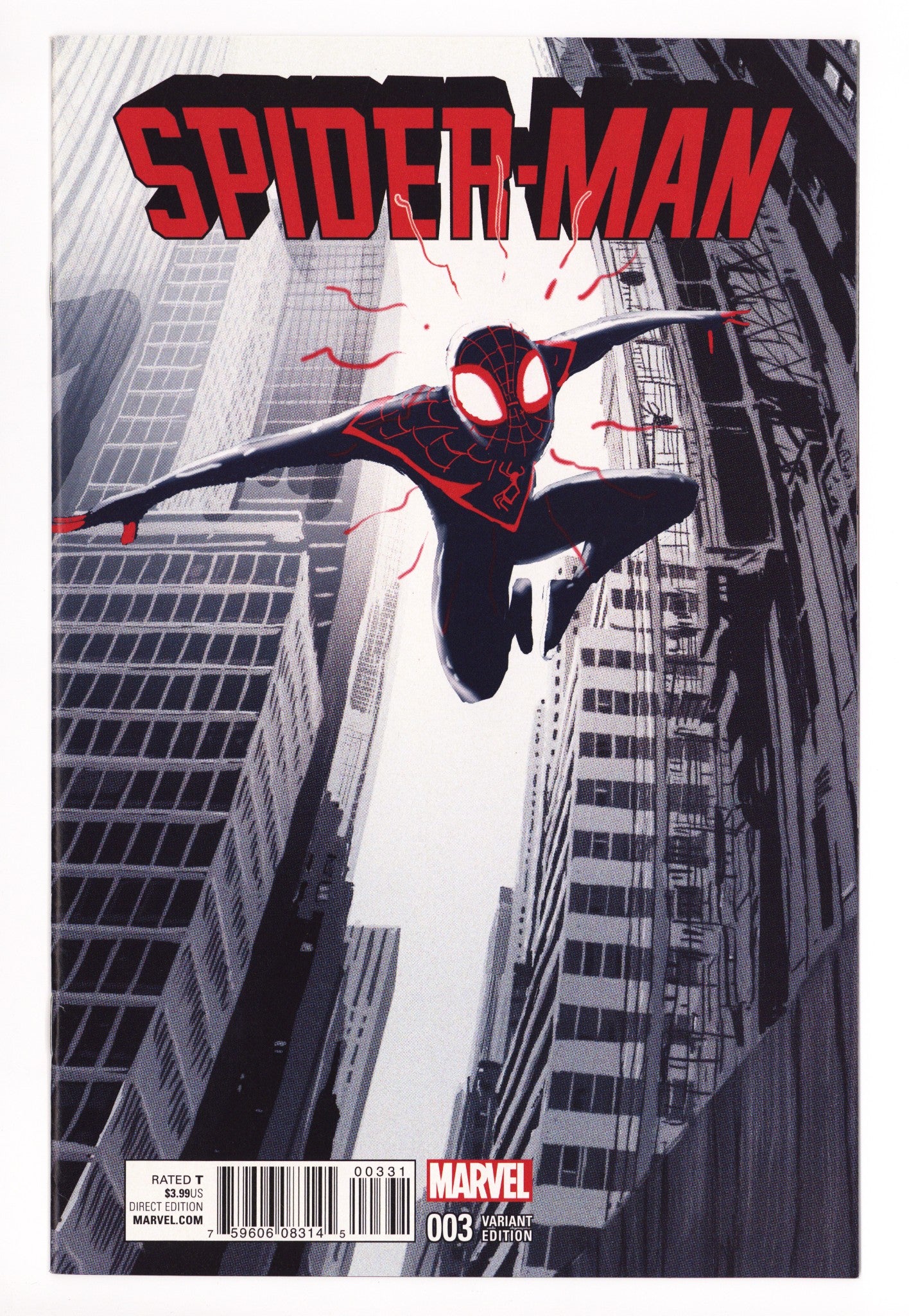 Spider-Man Vol 2 3 VF+ (8.5) (2016) Campion Incentive Variant 