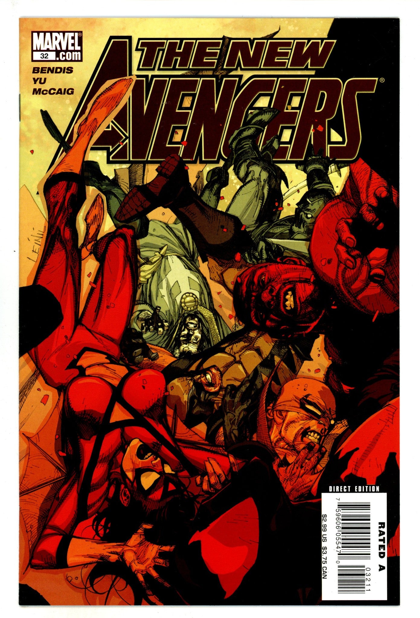New Avengers Vol 1 32  High Grade   (2007)        